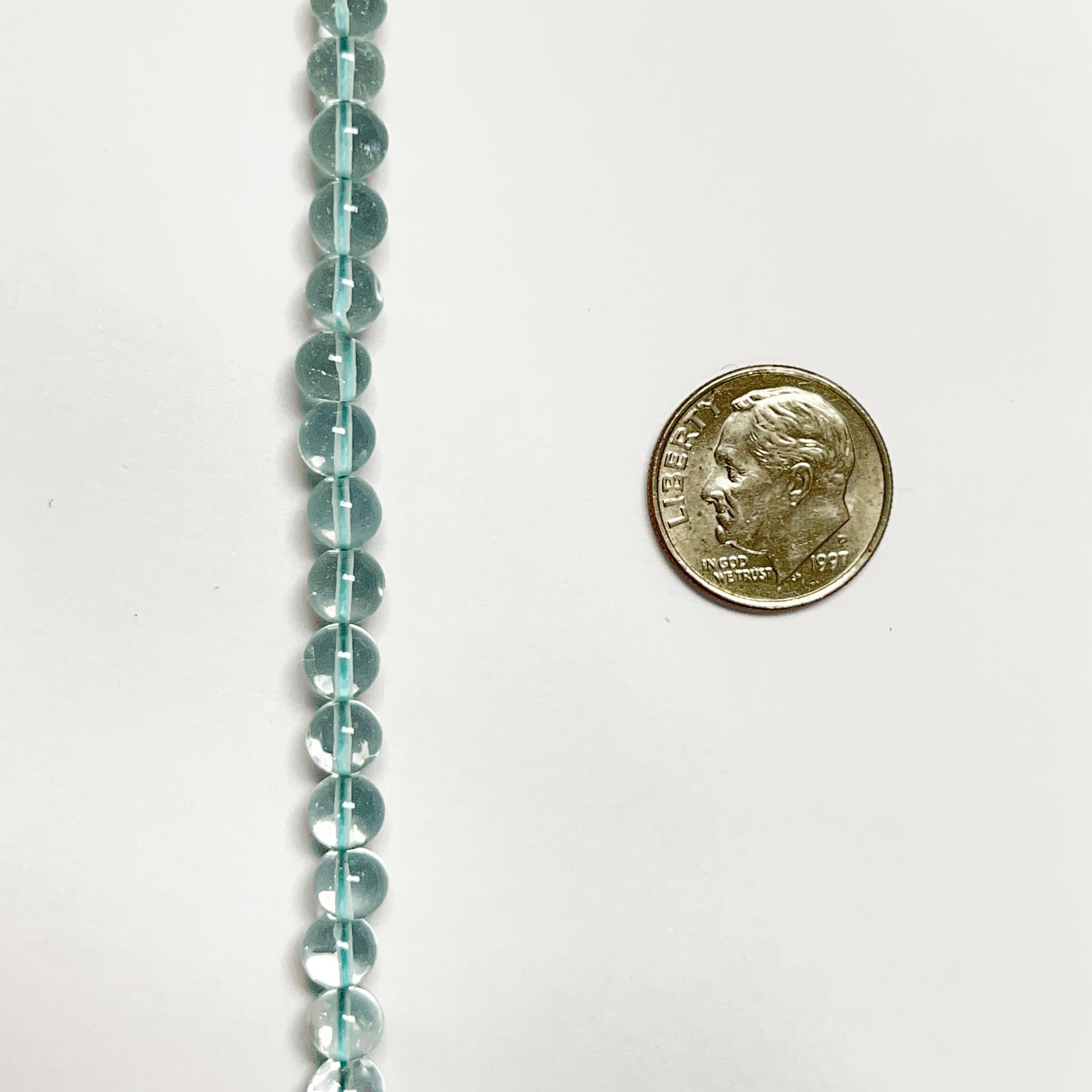 5-5.5mm Smooth Swiss Blue Topaz Round 14.5 inch 70-73 pcs/strand AAA High Quality