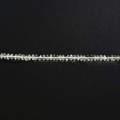 5–5.5mm Plain Rondelle Crystal 14.5 inch 110 pcs/strand AAA High Quality